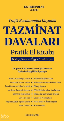 Tazminat Davaları Pratik El Kitabı (Ciltli)