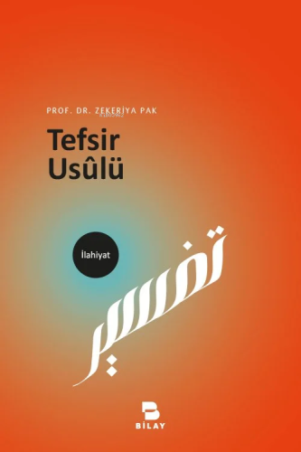 Tefsir Usûlü - Kitapiks.com