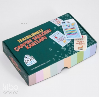 Tekerlemeli Çarpım Tablosu Kartları - Kitapiks.com