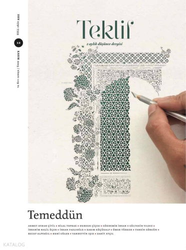 Teklif 12. Sayı;2 Aylık Düşünce Dergisi
