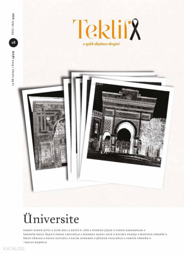 Teklif 8. Sayı;2 Aylık Düşünce Dergisi