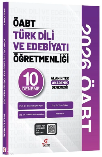Tekrar Akademi 2026 ÖABT MEB-AGS Türk Dili ve Edebiyatı Öğretmenliği 1
