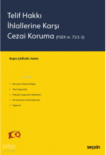 Telif Hakkı İhlallerine Karşı Cezai Koruma