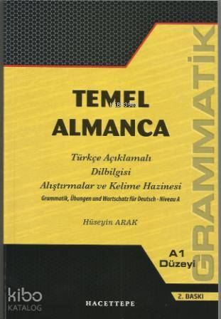 Temel Almanca A1; Türkçe Açıklamalı Dilbilgisi