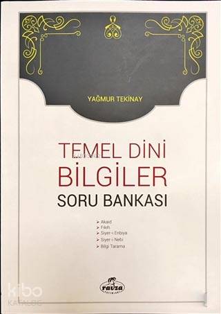 Temel Dini Bilgiler Soru Bankası - Kitapiks.com