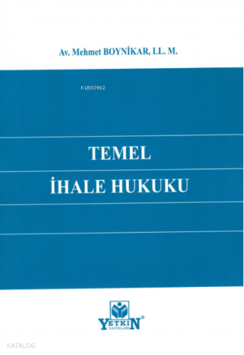 Temel İhale Hukuku