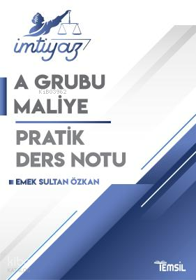Temsil Kitap A Grubu Maliye Pratik Ders Notu