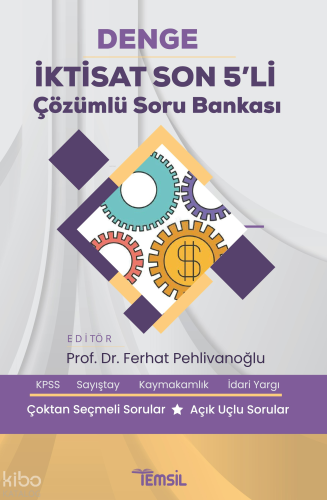 Temsil Kitap Denge İktisat Son 5'li  Çözümlü Soru Bankası