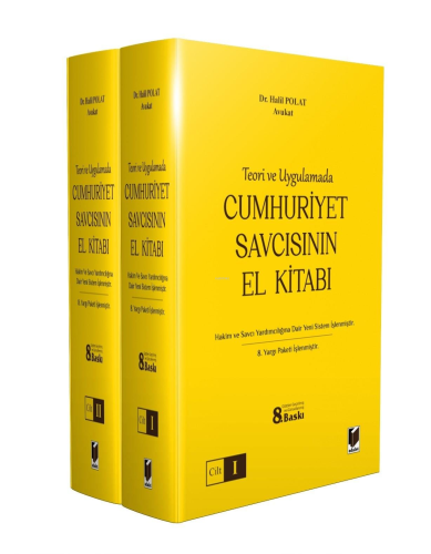 Teori ve Uygulamada Cumhuriyet Savcısının El Kitabı - Kitapiks.com