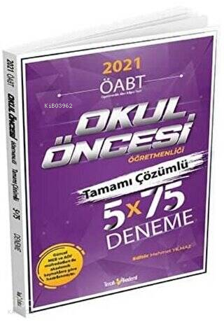 Tercih Akademi 2021 ÖABT Öğretmenlik Alan Bilgisi Okul Öncesi Tamamı Ç