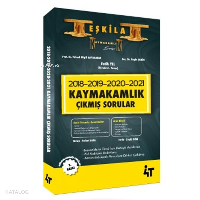 Teşkilat Kaymakamlık Çıkmış Sorular