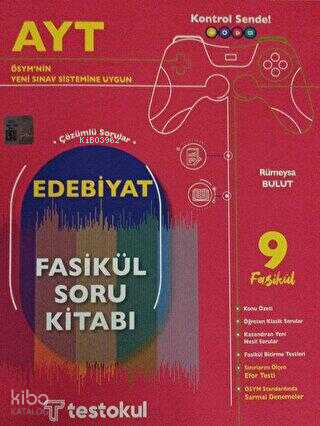 Test Okul Yayınları AYT Edebiyat Fasikül Soru Kitabı