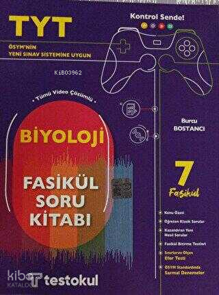 Test Okul Yayınları TYT Biyoloji Fasikül Soru Bankası