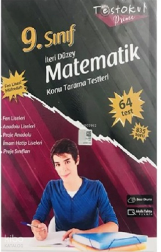 Testokul 9.Snf. Konu Tarama Testi / Matematik - İleri Düzey (1'li)