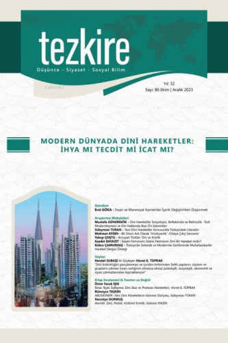 Tezkire 86. Sayı - Kitapiks.com