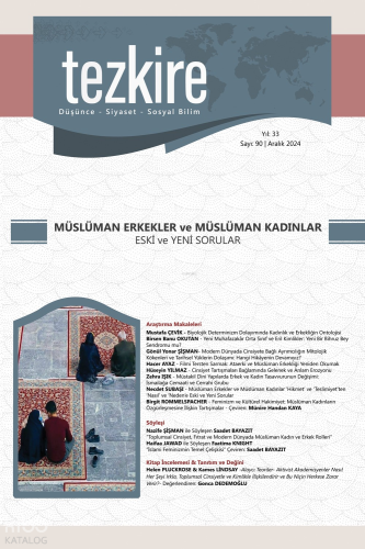 Tezkire 90. Sayı Aralık 2024;Müslüman Erkekler ve Müslüman Kadınlar Es