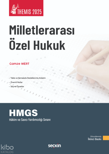 THEMIS 2025  – Milletlerarası Özel Hukuk;HMGS - Hakim ve Savcı Yardımcılığı Sınavı
