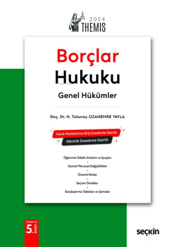Themis– Borçlar Hukuku Genel Hükümler – Konu Kitabı