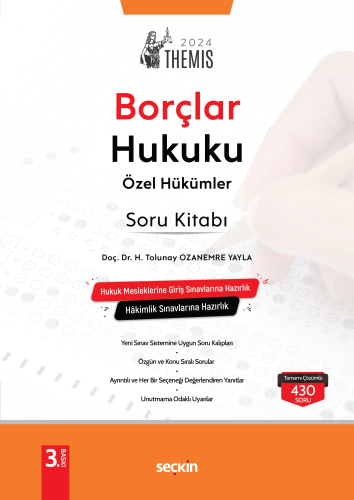 Themis– Borçlar Hukuku Özel Hükümler – Soru Kitabı