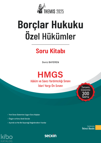Themis –Borçlar Hukuku Özel Hükümler Soru Kitabı