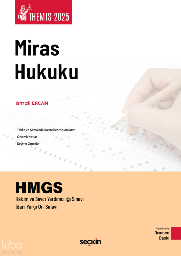 Themis – Miras Hukuku Konu Kitabı;Medeni Hukuk III