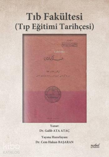 Tıb Fakültesi (Tıp Eğitimi Tarihçesi)