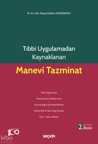 Tıbbi Uygulamadan Kaynaklanan Manevi Tazminat