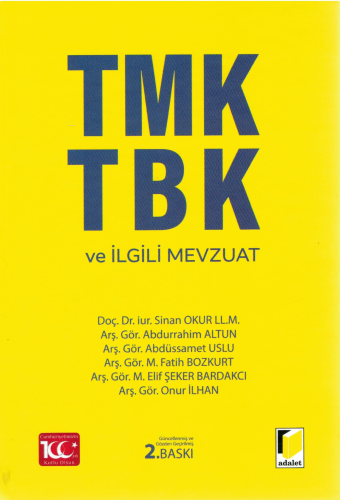 TMK TBK ve İlgili Mevzuat - Kitapiks.com