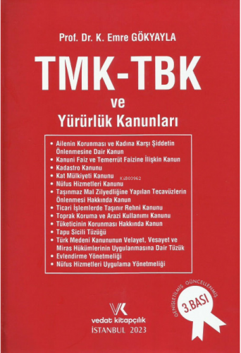 TMK - TBK ve Yürürlük Kanunları - Kitapiks.com