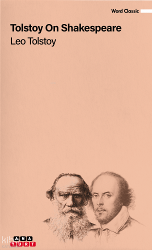 Tolstoy On Shakspeare