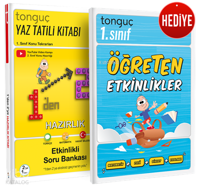 Tonguç Akademi 1'den 2'ye Hazırlık Kitabı