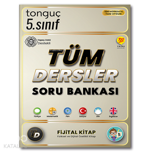Tonguç Akademi 5. Sınıf Tüm Dersler Soru Bankası