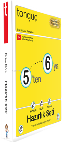 Tonguç Akademi 5'ten 6'ya Hazırlık Seti