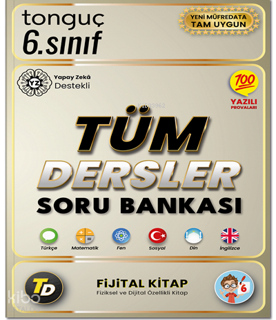 Tonguç Akademi 6. Sınıf Tüm Dersler Soru Bankası