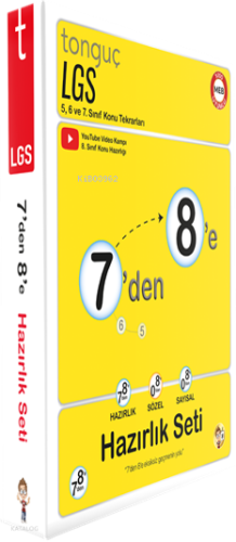 Tonguç Akademi 7'den 8'e Hazırlık Seti