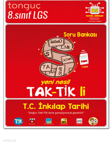 Tonguç Akademi 8. Sınıf T.C. İnkılap Tarihi ve Atatürkçülük Taktikli S