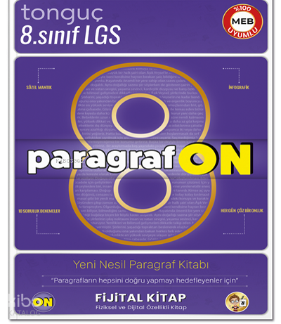 Tonguç Akademi LGS ParagrafON Soru Bankası