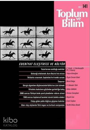 Toplum ve Bilim Sayı: 141