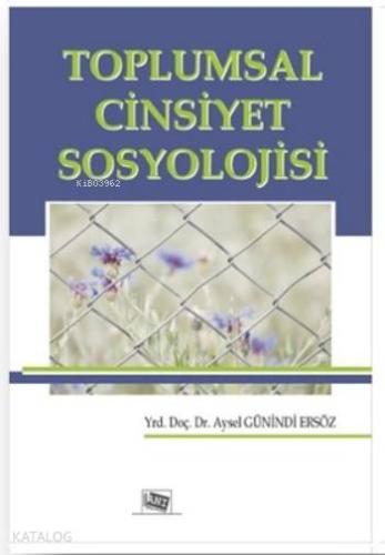 Toplumsal Cinsiyet Sosyolojisi