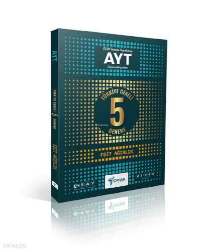 Toprak Yayınları Ayt 5'Li Paket Deneme Kitabı (Eşit Ağırlık)