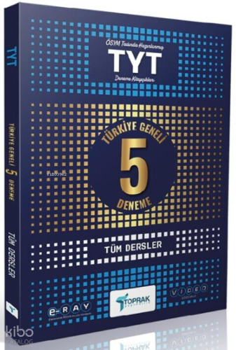 Toprak Yayınları TYT 5'li Paket Deneme Kitabı
