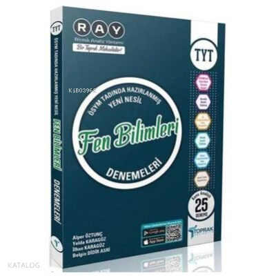 Toprak Yayınları Tyt Fen Bilimleri Deneme Kitabı