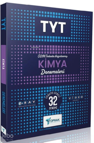 Toprak Yayınları TYT Kimya Deneme Kitabı
