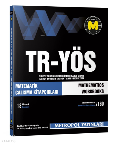 TR-YÖS Matematik Çalışma Kitapçıkları