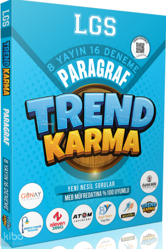 Trend Karma LGS Paragraf Denemeleri 8 Yayın 16 Deneme