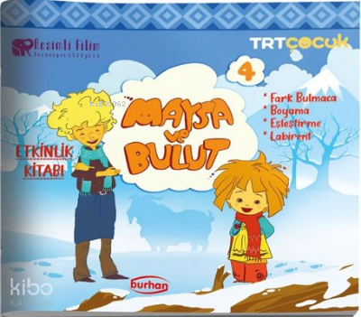 TRT Çocuk Maysa ve Bulut Etkinlik Kitabı - 4