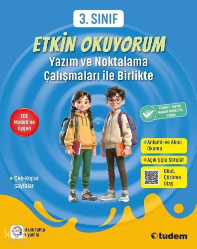 Tudem Yayınları 3. Sınıf Etkin Okuyorum - Yazım ve Noktalama Çalışmala