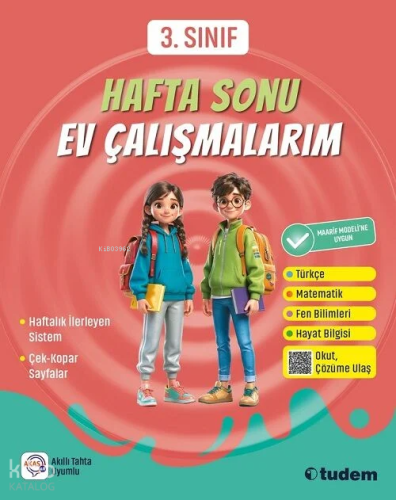 Tudem Yayınları 3. Sınıf Hafta Sonu Ev Çalışmalarım