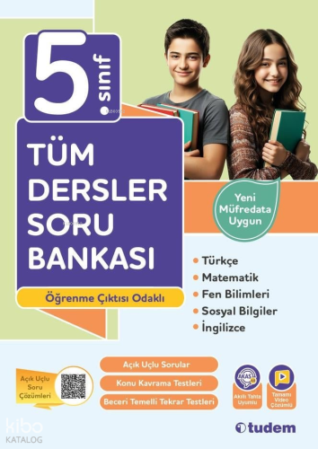 Tudem Yayınları 5.Sınıf Tüm Dersler Soru Bankası