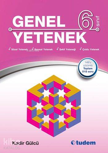 Tudem Yayınları 6. Sınıf Genel Yetenek Kitabı Tudem